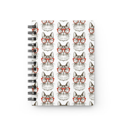 The Purr-fessor | Spiral Bound Journal | Made In The USA