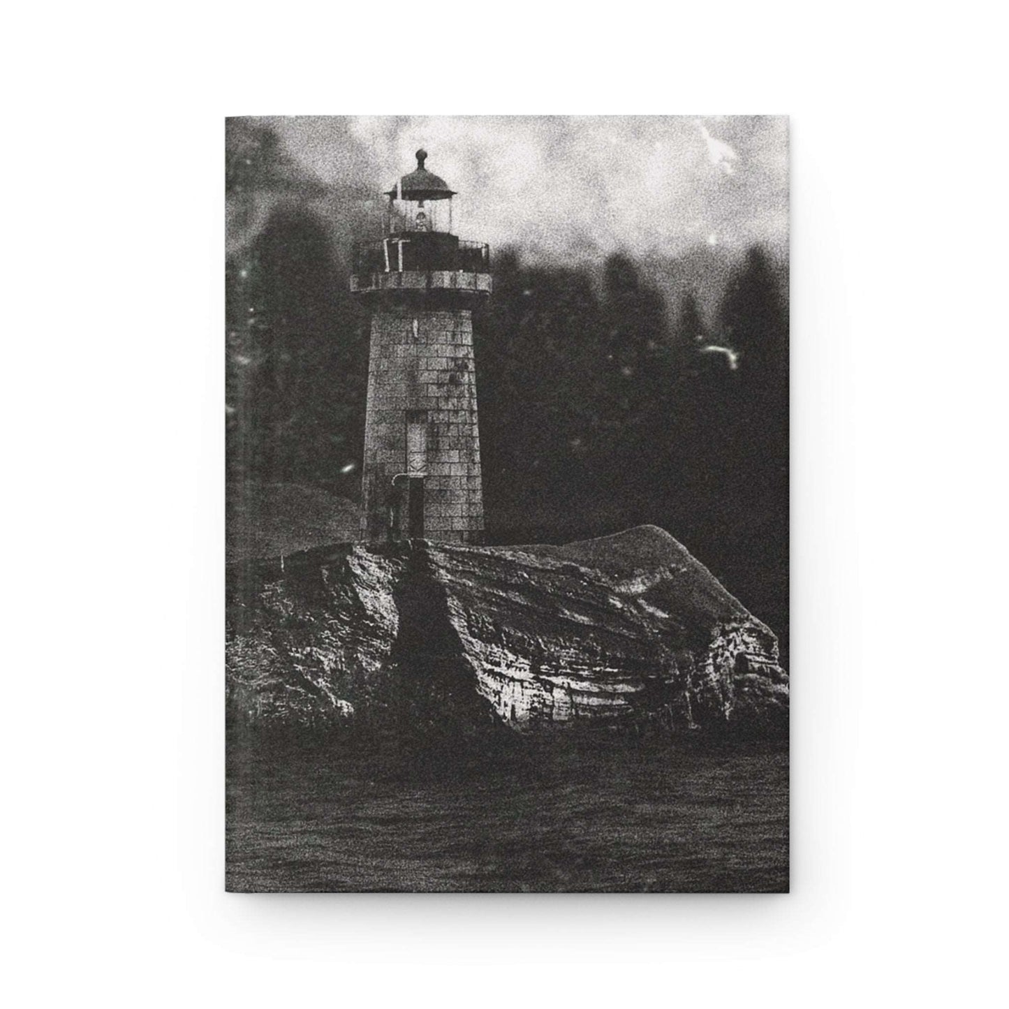 Stormbound Lighthouse | Hardcover Journal - Durable Quality Notebook