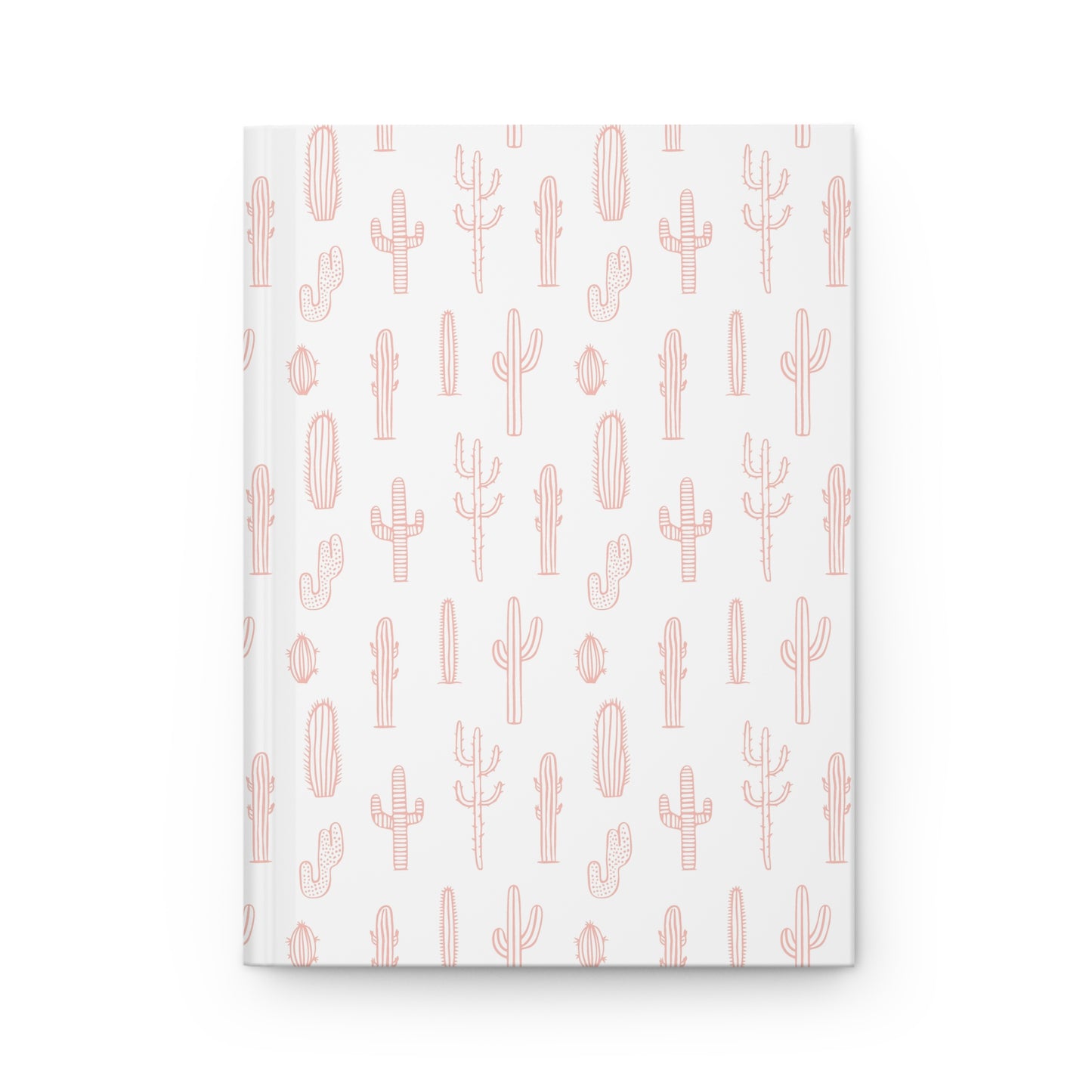 Blushing Desert Cactus   | Premium | Hardcover Journal Matte