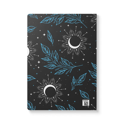 Lunar Leaves and Celestial Dreams | Softcover Premium Journal Notebook