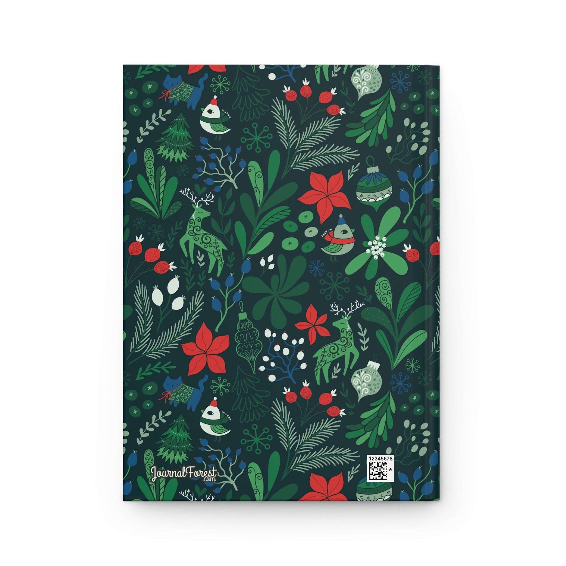 Festive Garden | Premium | Hardcover Journal - Durable Quality Notebook