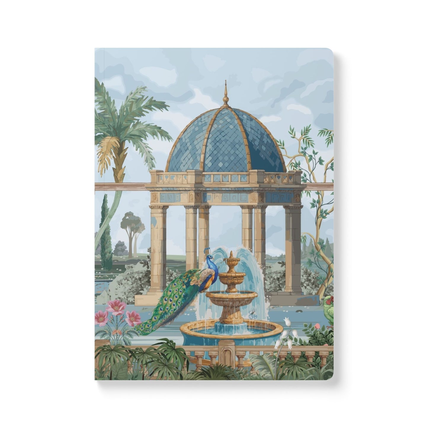 Peacock Pavilion | Softcover Premium Journal Notebook