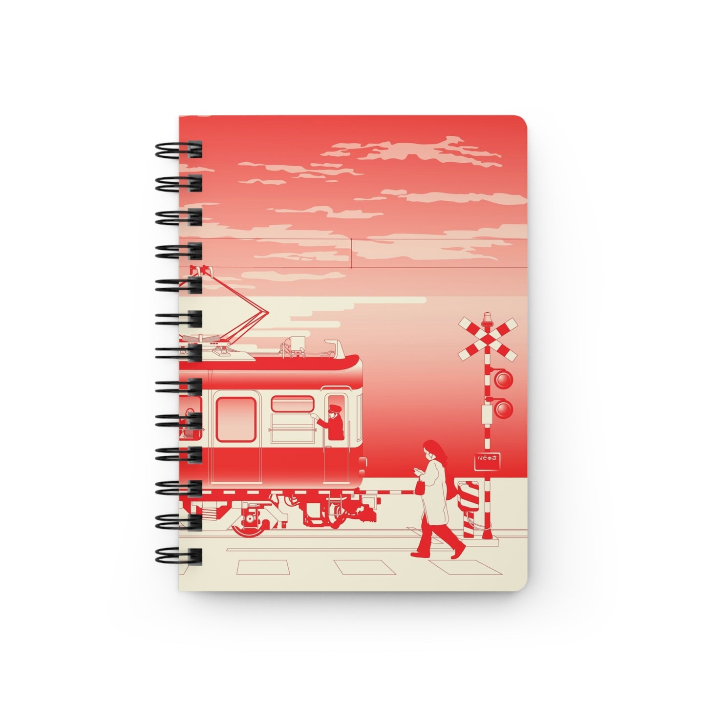 Retro Metro Dreams | Spiral Bound Journal | Made In The USA