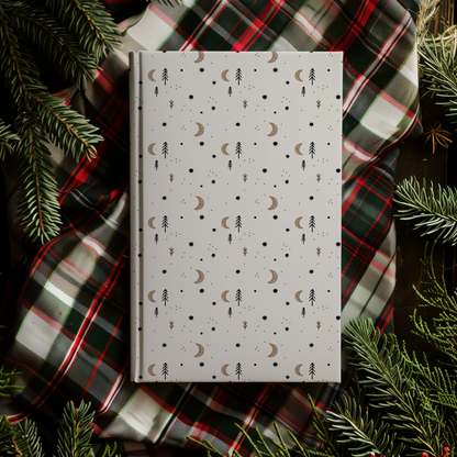 Moonlit Pines  | Hardcover Journal - Durable Quality Notebook