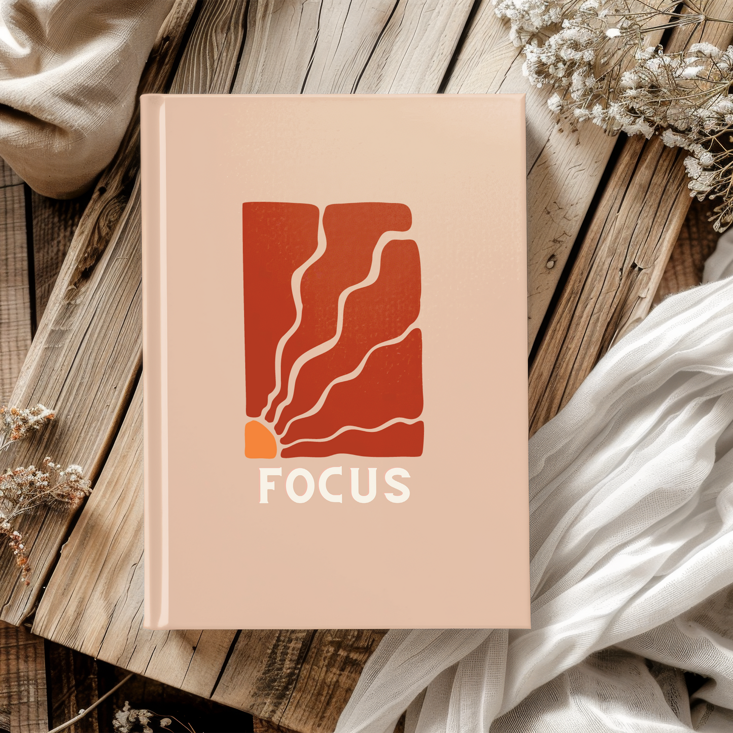 Focus Collection - Desert Sunset | Premium | Hardcover Journal Matte