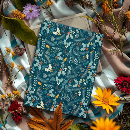 Golden Mistletoe  | Hardcover Journal - Durable Quality Notebook