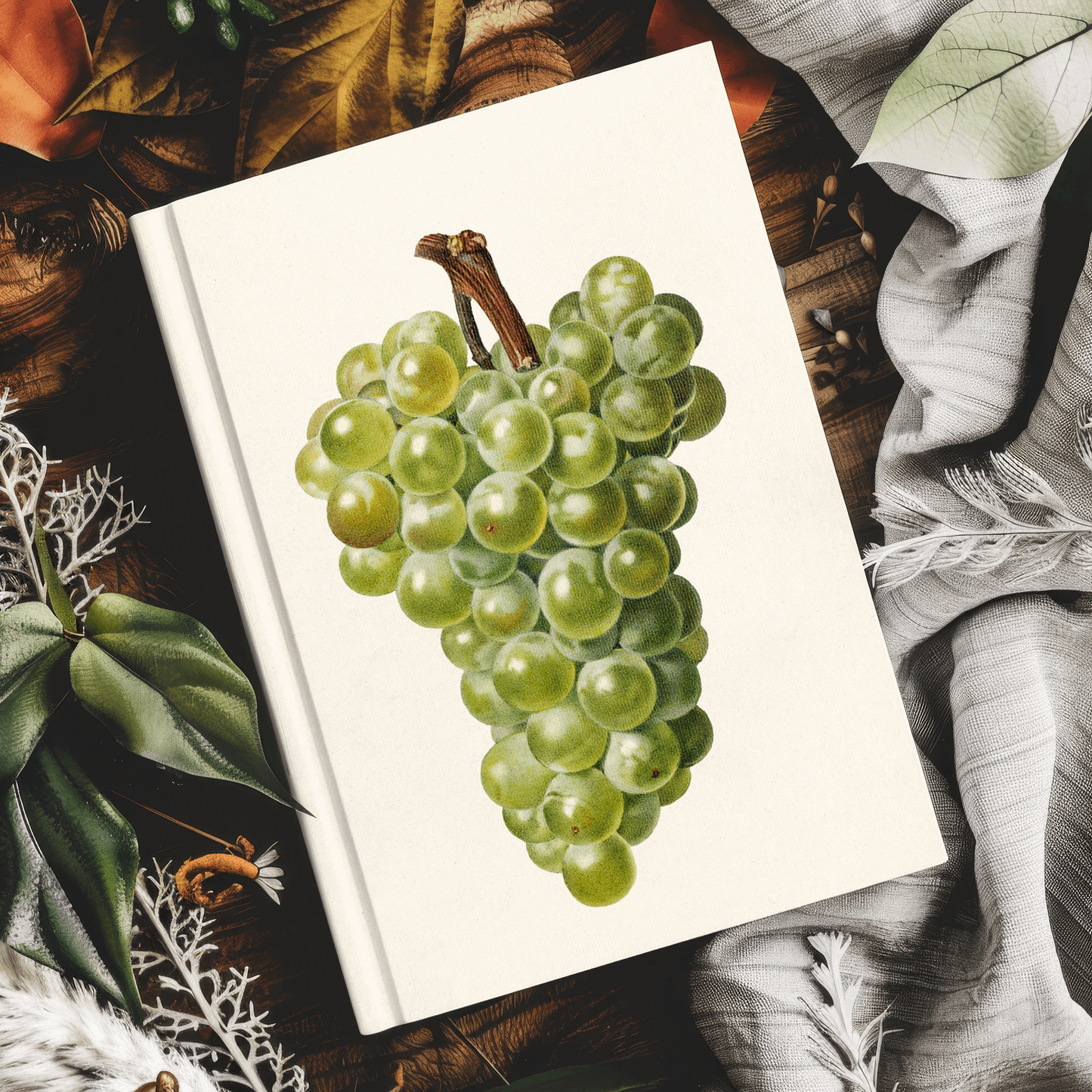 Grape Harvest | Premium | Hardcover Journal - Durable Quality Notebook