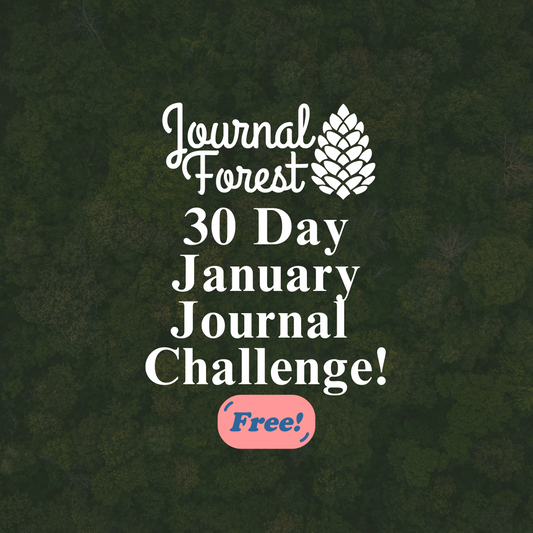 Free - January 2025 - 30 Day Journaling Challenge: Start the Year with Daily Reflection