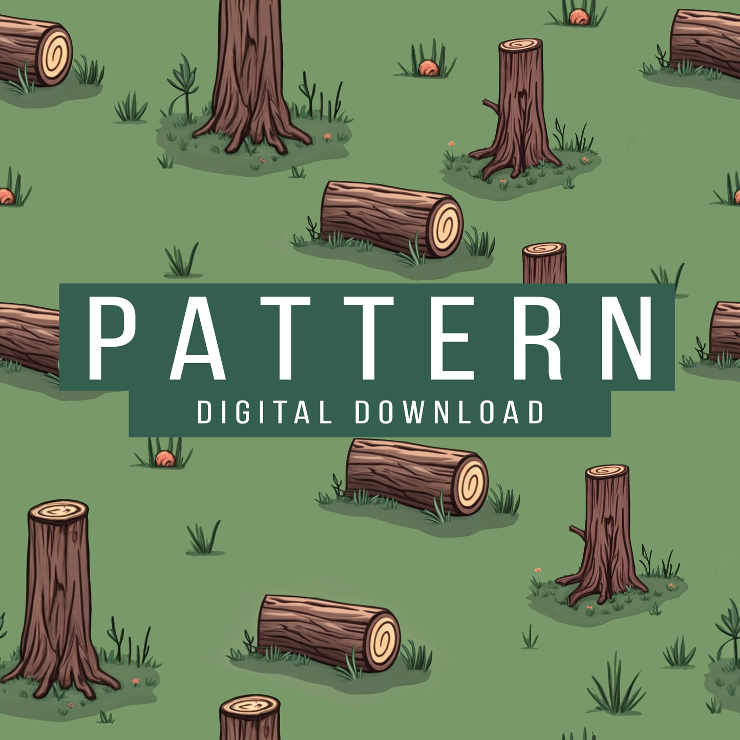 Lumberjacks Path Pattern | Crafts & Prints | Digital Download